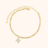 Initials Anklet