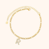 Initials Anklet