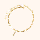 Initials Anklet