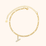 Initials Anklet