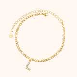 Initials Anklet