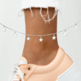 Starry Rain Ankle Bracelet