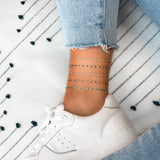 Rose Gold Ankle Bracelet