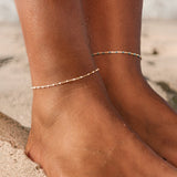 Ultramar Blue Anklet